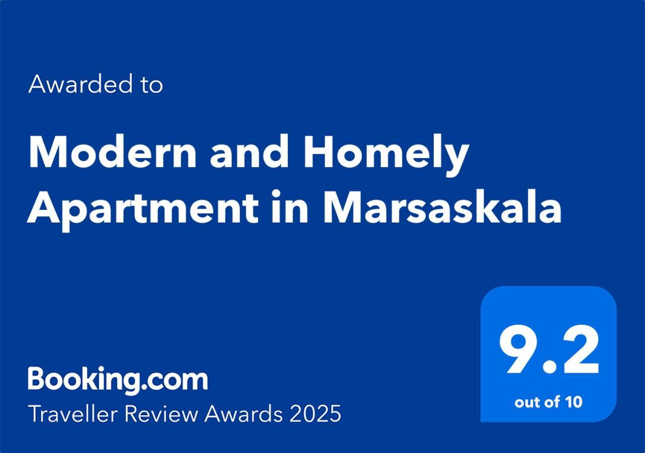 Modern And Homely Apartment In 마르사스칼라 외부 사진